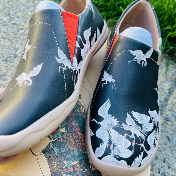 NWT UIN Women’s Comfortable Shoes PU/Crane In Dark/US8.5 - Picture 8 of 10